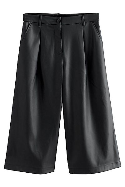 Next Lederhose Bermudashorts aus Kunstleder (1-tlg) günstig online kaufen