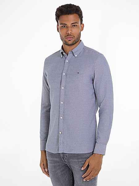 Tommy Hilfiger Langarmhemd OXFORD DOBBY SF günstig online kaufen