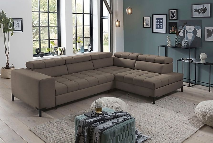exxpo - sofa fashion Ecksofa »Bocco, hochwertige Verarbeitung, toller Sitzk günstig online kaufen