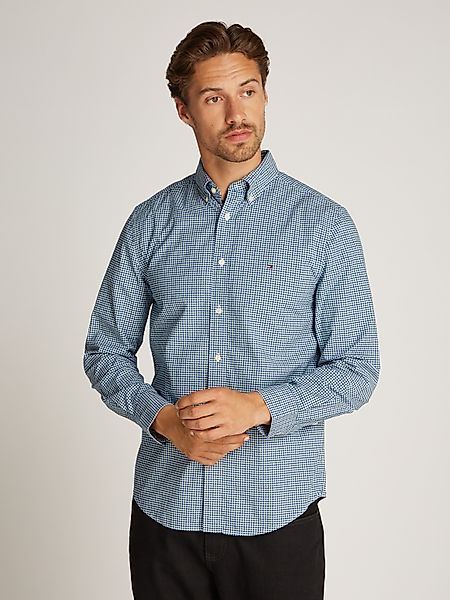 Tommy Hilfiger Businesshemd FLEX POPLIN GINGHAM günstig online kaufen