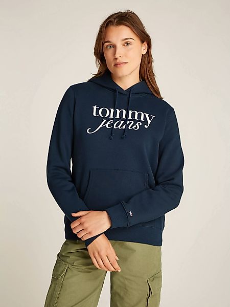 Tommy Jeans Hoodie "TJW REG ESS LOGO HOODIE EXT", mit Logodruck, Stickerei günstig online kaufen
