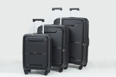 Super Solu Hartschalen-Trolley Erweiterbarer Hartschalenkoffer, Frontöffnun günstig online kaufen