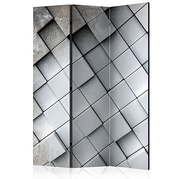 3-teiliges Paravent - Gray Background 3d [room Dividers] günstig online kaufen