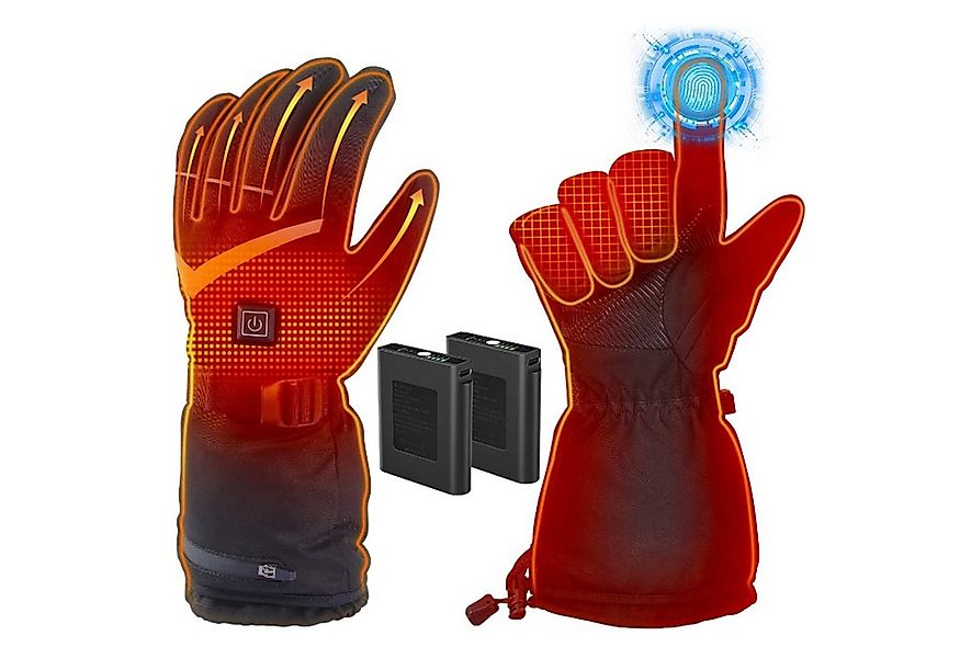 KINSI Thermohandschuhe Elektrische Handschuhe mit 3-stufiger Temperaturrege günstig online kaufen
