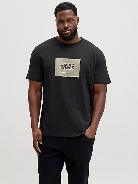 Jack & Jones PlusSize Rundhalsshirt JJRAIN TEE SS CREW NECK PLS günstig online kaufen