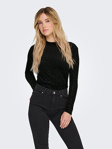 ONLY Langarmshirt ONLELIANA L/S HIGHNECK TOP günstig online kaufen
