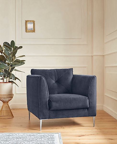 TRENDMANUFAKTUR Sessel Chilltime, Loungesessel, Komfortsitzhöhe 46cm, günstig online kaufen