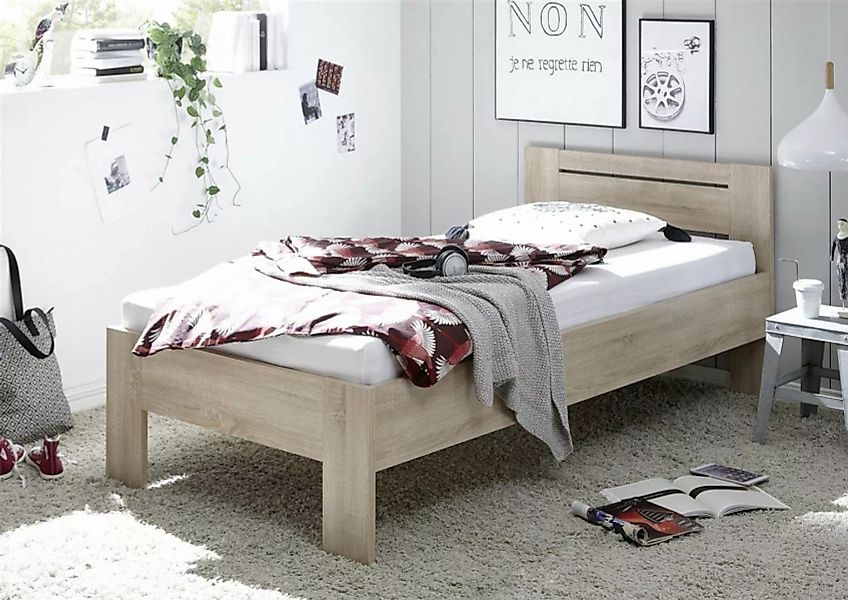 möbelando Futonbett Saturn, Stilvolles Futonbett 90 x 200 cm - Komfortables günstig online kaufen