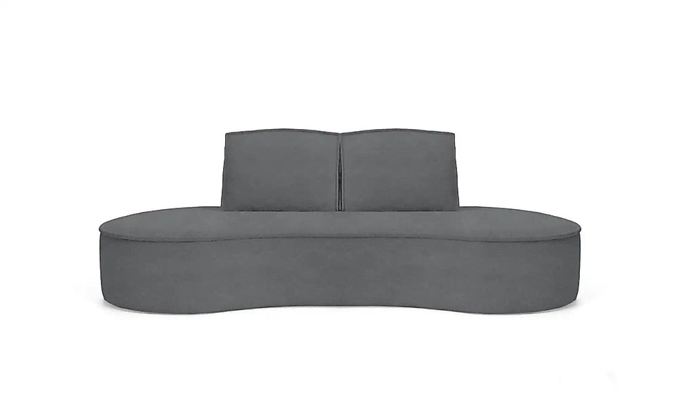 Einzelsofa  Flow ¦ grau ¦ Maße (cm): B: 234 H: 88 Polstermöbel > Sofas > 3- günstig online kaufen