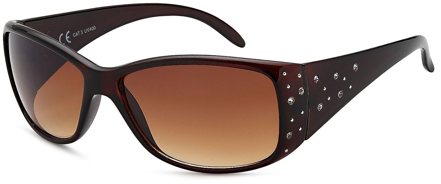 styleBREAKER Sonnenbrille Sonnenbrille Schmetterlingsform mit Strass günstig online kaufen