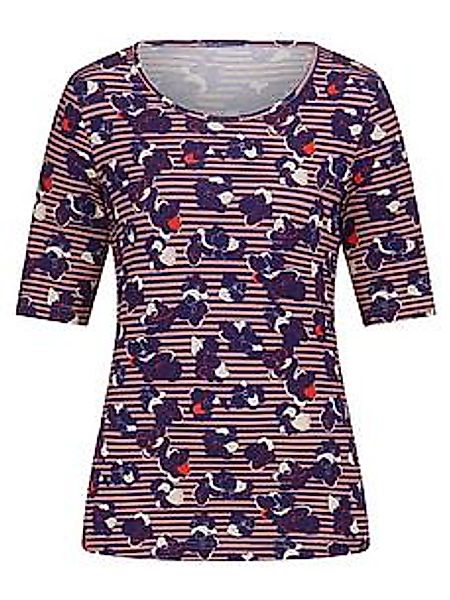 Rundhals-Shirt Peter Hahn blau günstig online kaufen