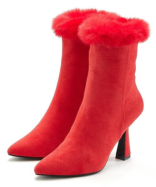 LASCANA Belle Affaire Ankleboots mit Reißverschluss, High-Heel-Stiefelette günstig online kaufen