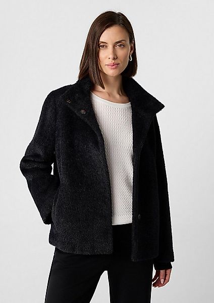 comma Funktionsjacke Outdoor-Jacke Langflorige weiche Jacke im Cape-Stil mi günstig online kaufen