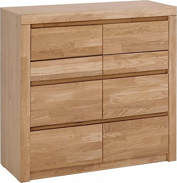 OTTO home Kommode "Silkeborg Fronten & Leisten aus Massivholz, Kospus aus M günstig online kaufen