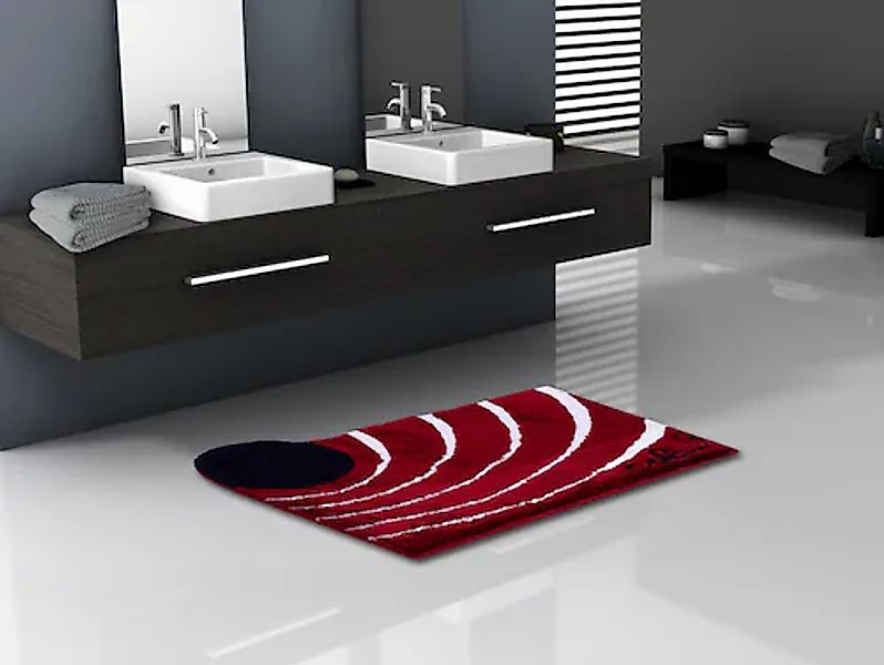 Colani Badematte "Colani 2" Höhe 24 mm rutschhemmend beschichtet fußbodenhe günstig online kaufen