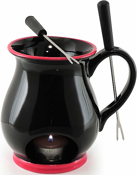 SWISSMAR Fondue "Indulge" Schokolade,1 Keramikfondue, 2 Fonduegabeln, 1 Tee günstig online kaufen