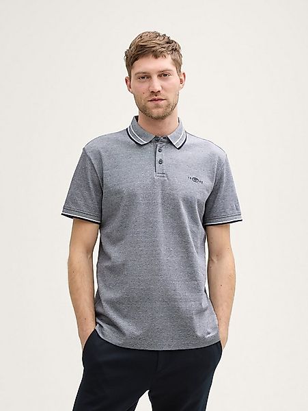 TOM TAILOR Poloshirt Poloshirts Piqué Poloshirt mit Stretch günstig online kaufen