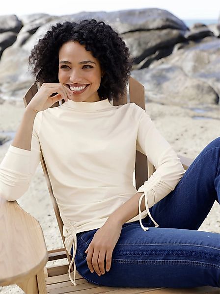 heine Langarmshirt "Shirt", 1 Stk. günstig online kaufen