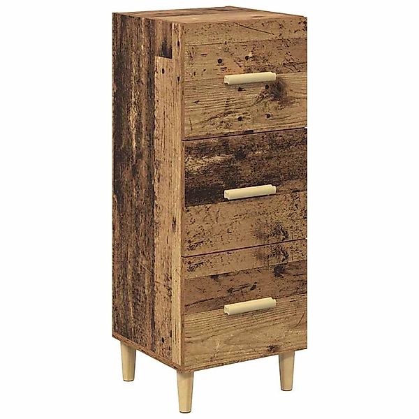 vidaXL Sideboard Altholz 34,5 x 34 x 90 cm Holzwerkstoff 880934 günstig online kaufen