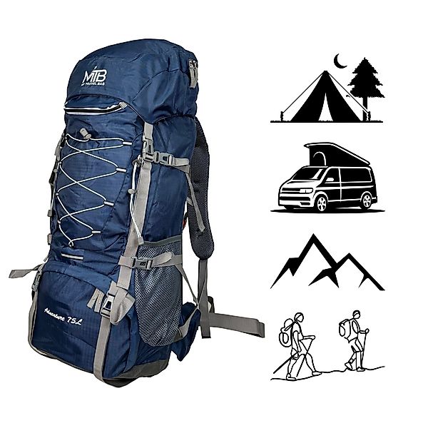 MTB Wanderrucksack 80 Liter Tracking Rucksack günstig online kaufen