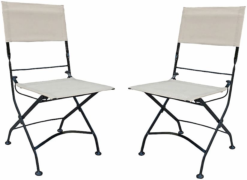 Garden Pleasure Klappstuhl "TRIEST" (Set) 2 Stk.2er Set günstig online kaufen