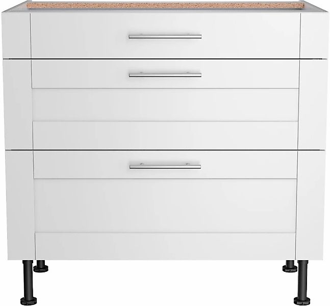 KOCHSTATION Kochfeldumbauschrank "KS-Ahus", Breite 90 cm günstig online kaufen