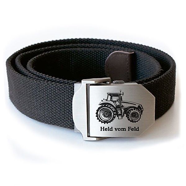 Lasernauten Stoffgürtel Landwirt Gürtel Workwear Koppelschloss mit Gravur T günstig online kaufen