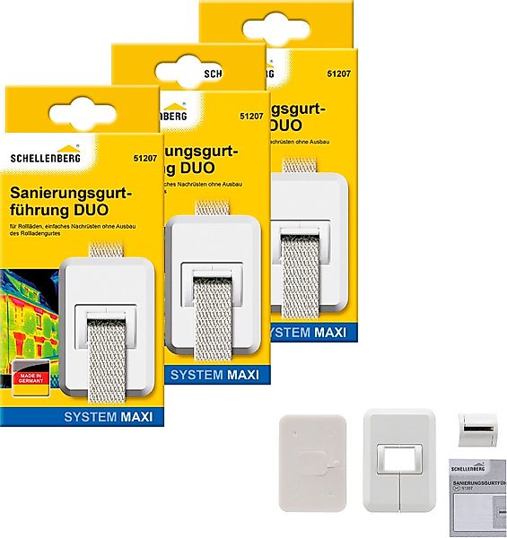 SCHELLENBERG Rollladen-Gurtführung Duo Maxi, Sanierungs-Gurtführung, für günstig online kaufen