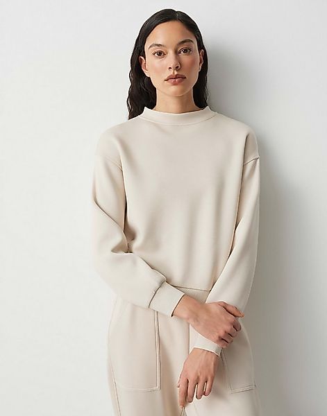 OPUS Sweatshirt GAIKITO im weichen Viskose Mix Weite Passform, schmal zulau günstig online kaufen