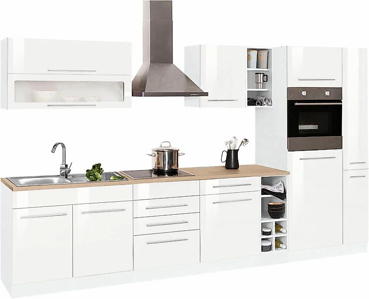 KOCHSTATION Küchenzeile "KS-Eton" mit E-Geräten, Breite 330 cm günstig online kaufen