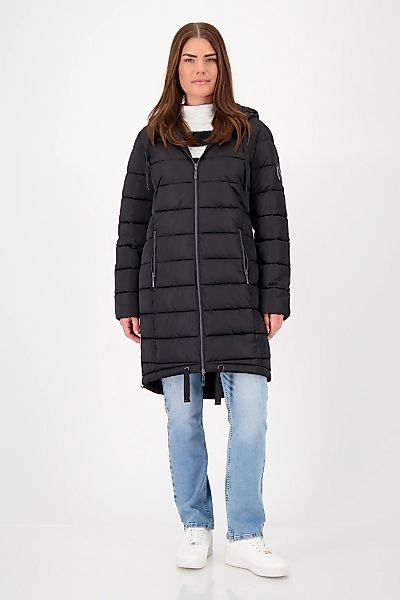 Monari Steppmantel "Mantel Stepp + Streifen", Mit Rundhalsausschnitt günstig online kaufen