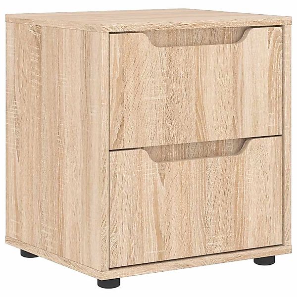 vidaXL Nachttisch VISNES Sonoma-Eiche 45x40x50 cm Holzwerkstoff 4108283 günstig online kaufen