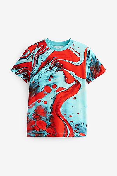 Next T-Shirt Kurzarm-T-Shirt mit durchgehendem Print günstig online kaufen