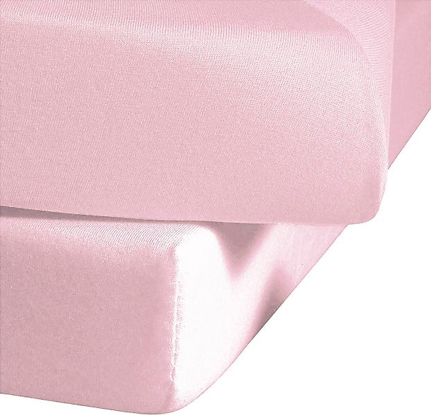 fleuresse Spannbettlaken "Ines hochwertiger Jersey aus reiner Baumwolle," a günstig online kaufen