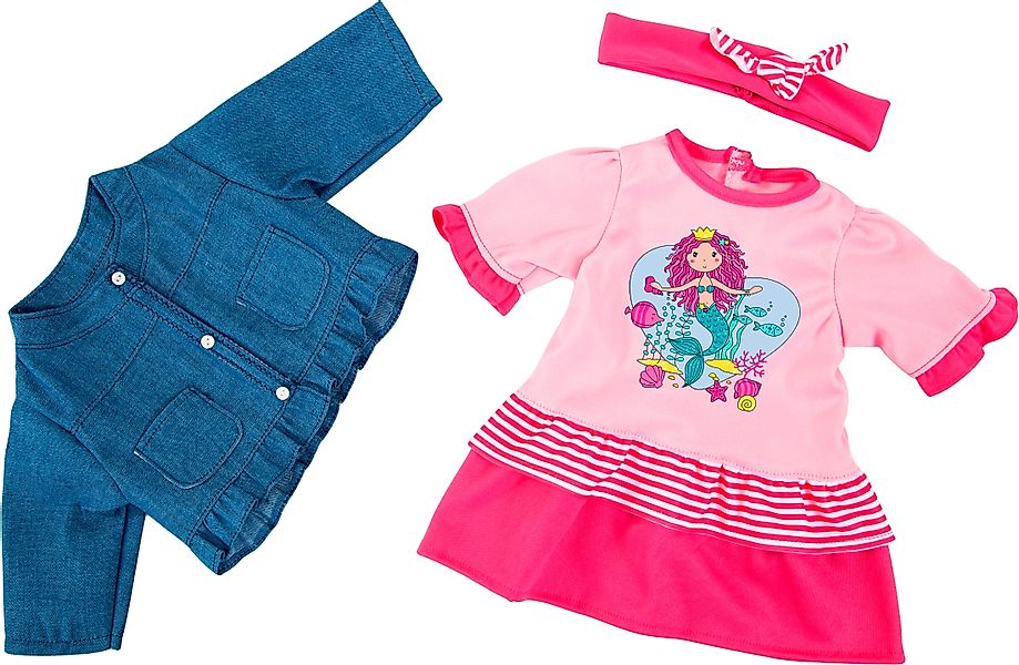 Bayer Puppenkleidung Kleid/Jacke pink 38 cm günstig online kaufen