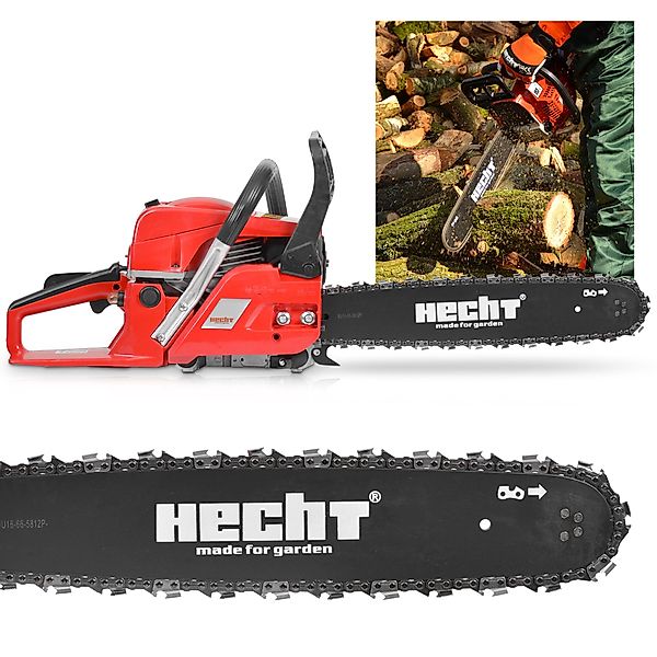 Hecht Benzin-Kettensäge 50 mit 39 cm günstig online kaufen