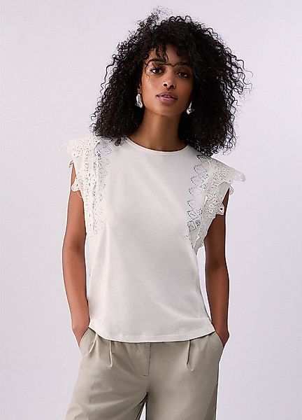 Liu Jo Spitzentop - Top Damen - elegantes Top - Spitze - Ärmellos - Strass günstig online kaufen