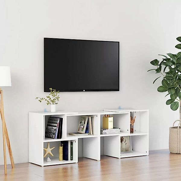 Tv-schrank Weiß 104x30x52 Cm Spanplatte günstig online kaufen