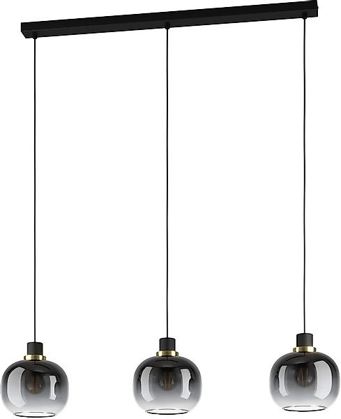 EGLO Hängeleuchte »OILELLA Pendellampe - Stahl - E27 - 3X40W - IP20« E27 1 günstig online kaufen