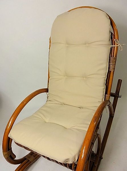Rattani Polsterauflage Polster für Rattan Schaukelstuhl, Sesselauflage 125 günstig online kaufen