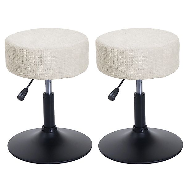 PROREGAL 2er-Set Hocker Höhenverstellbar Und Drehbar Sitzhöhe 45-57cm Durch günstig online kaufen