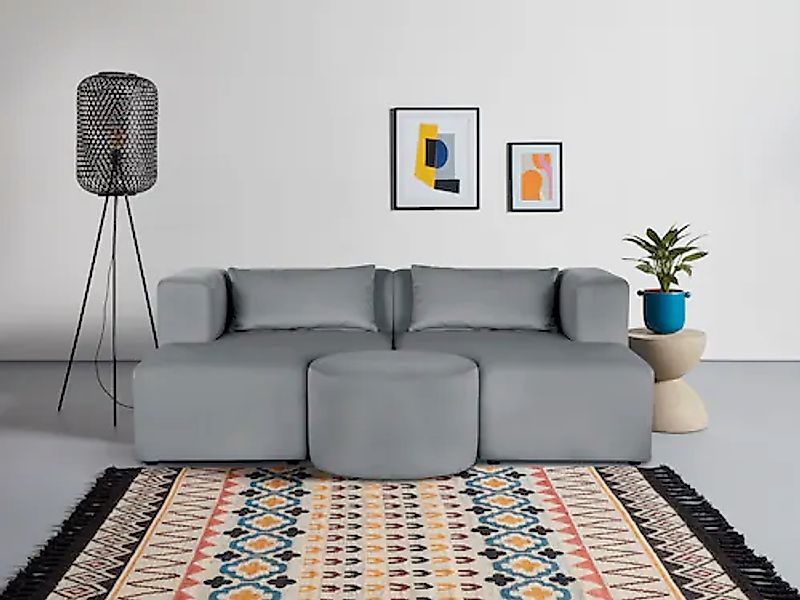 Leonique Sofa Alexane, zusammengesetzt aus Modulen, in vielen Bezugsqualitä günstig online kaufen