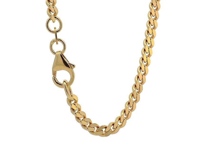 HOPLO Panzerkette Goldkette Panzerkette Länge 21cm - Breite 3,4mm - 585-14 günstig online kaufen