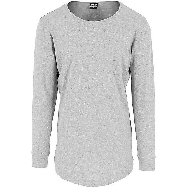 URBAN CLASSICS Rundhalsshirt Long Shaped Fashion L/S Tee - Herren-Langarmsh günstig online kaufen