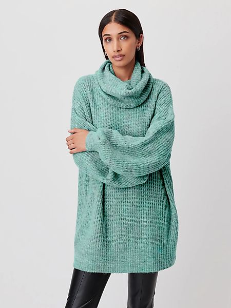LeGer Strickpullover "Juna, LeGer by Lena Gercke" Loose fit mit Rundhalsaus günstig online kaufen