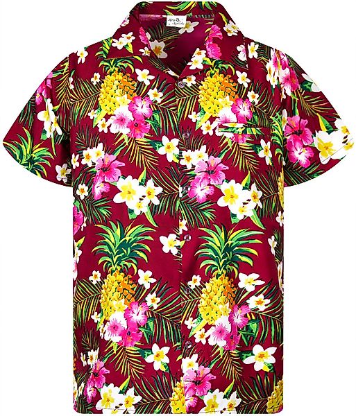 King Kameha Hawaiihemd Pineapple Flowers Funky günstig online kaufen
