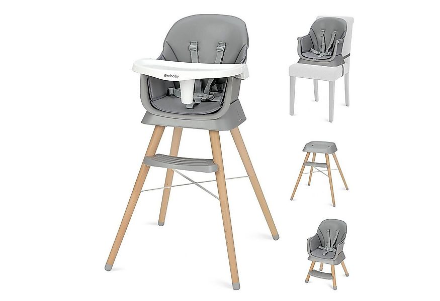 Ezebaby Kinderstuhl 6in1 Multfunktional Kinderstuhl Sitzerhöhung Kinderstuh günstig online kaufen