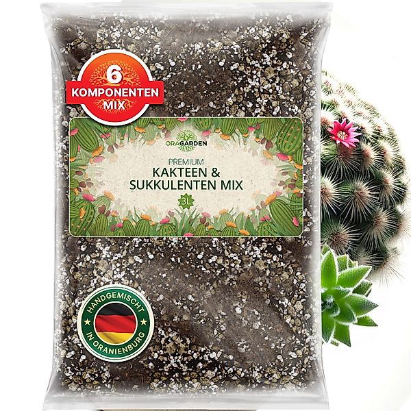 OraGarden Spezialerde Kakteen & Sukkulenten Erde, günstig online kaufen