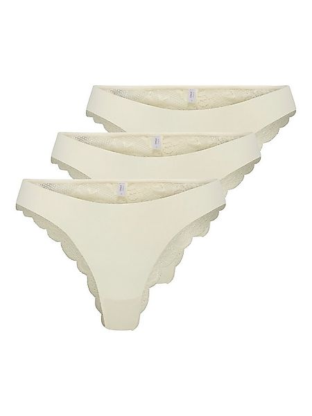 ONLY Brasilslip ONLCHLOE LACE BRAZIL 3-PACK NOOS ACC (Packung, 3-St) günstig online kaufen