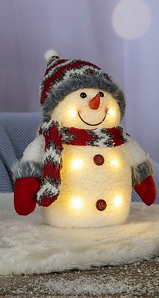 Bambelaa! Weihnachtsfigur Bambelaa! Schneemann Frosty Deko LED Figuren Weih günstig online kaufen